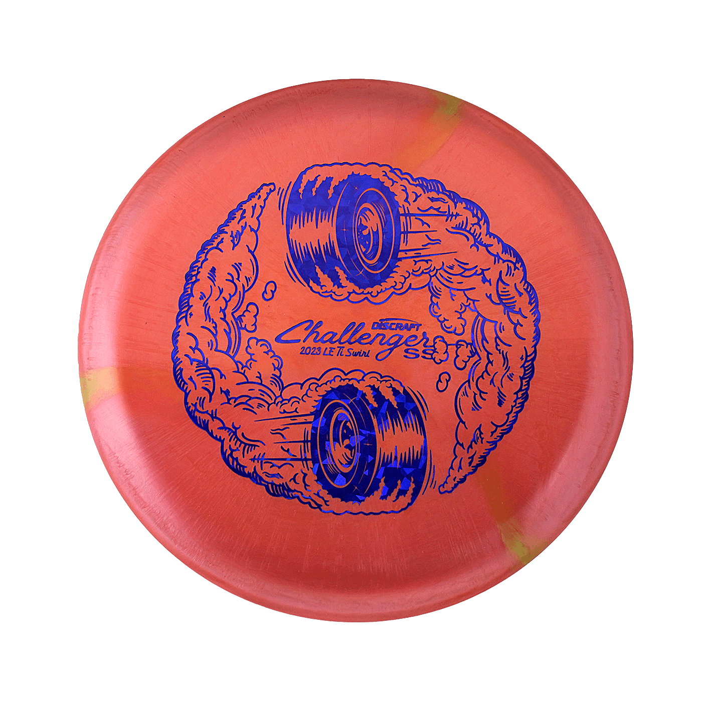 Discraft Challenger SS Titanium (Ti) Swirl "Burnout"