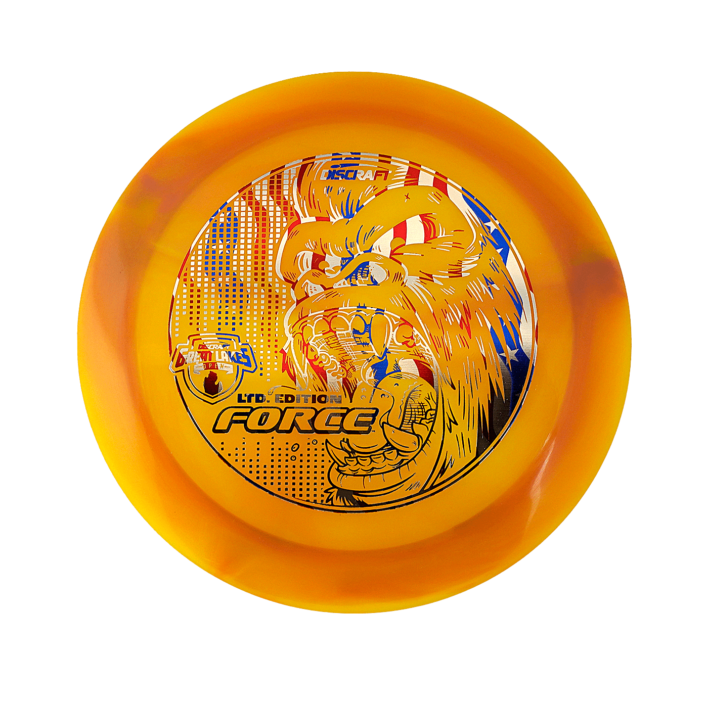 Discraft Force DGLO Z Swirl