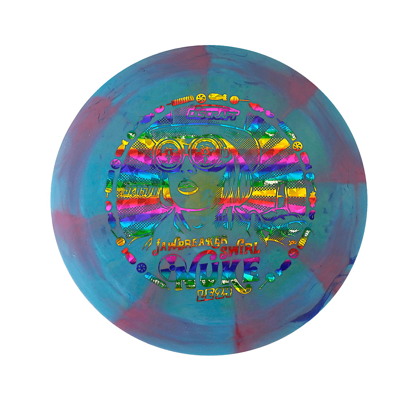 Discraft Nuke Jawbreaker Swirl LE No.2