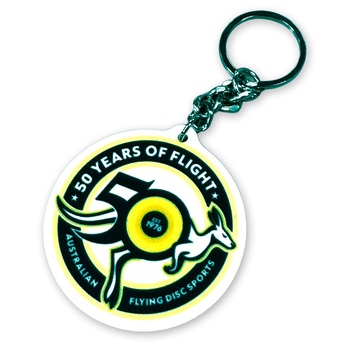 50 Years Of Flight Keychain