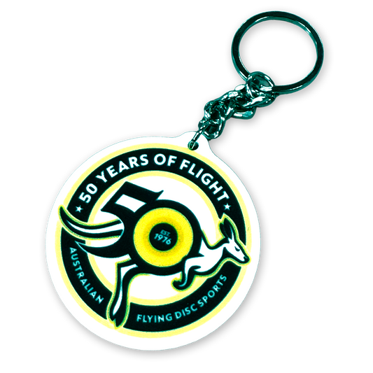 50 Years Of Flight Keychain