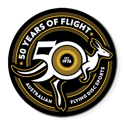 50 Years Of Flight Decal