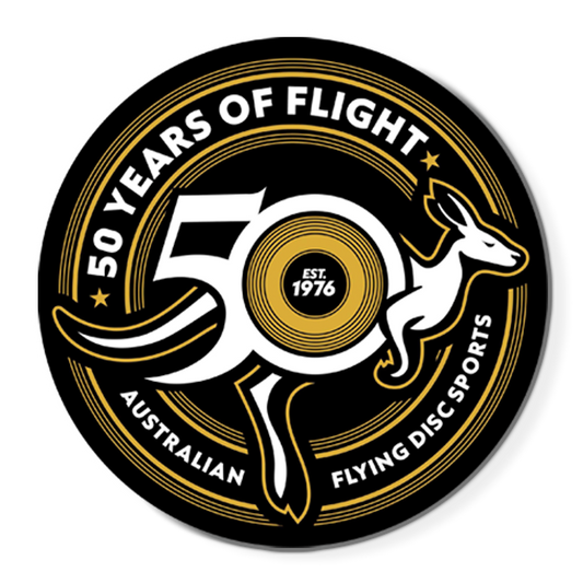 50 Years Of Flight Decal