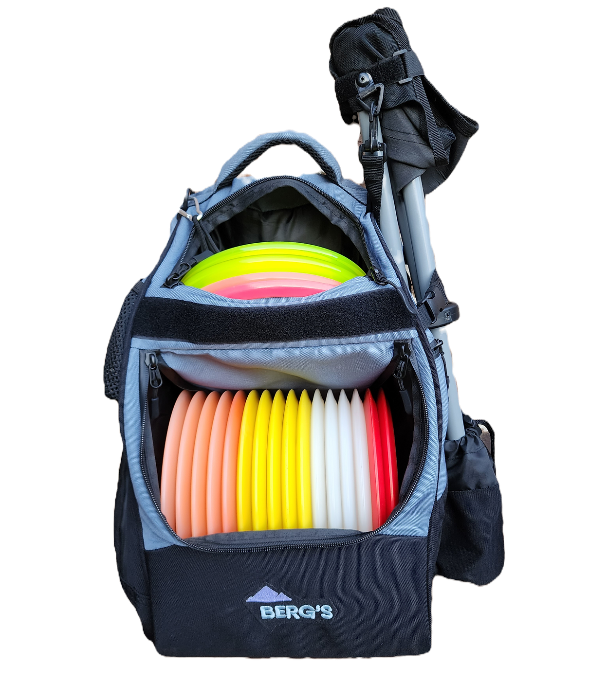 Berg's Manta - The Recycled Disc Golf Backpack
