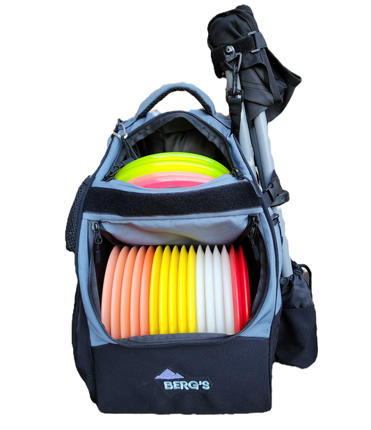 Berg's Manta - The Recycled Disc Golf Backpack