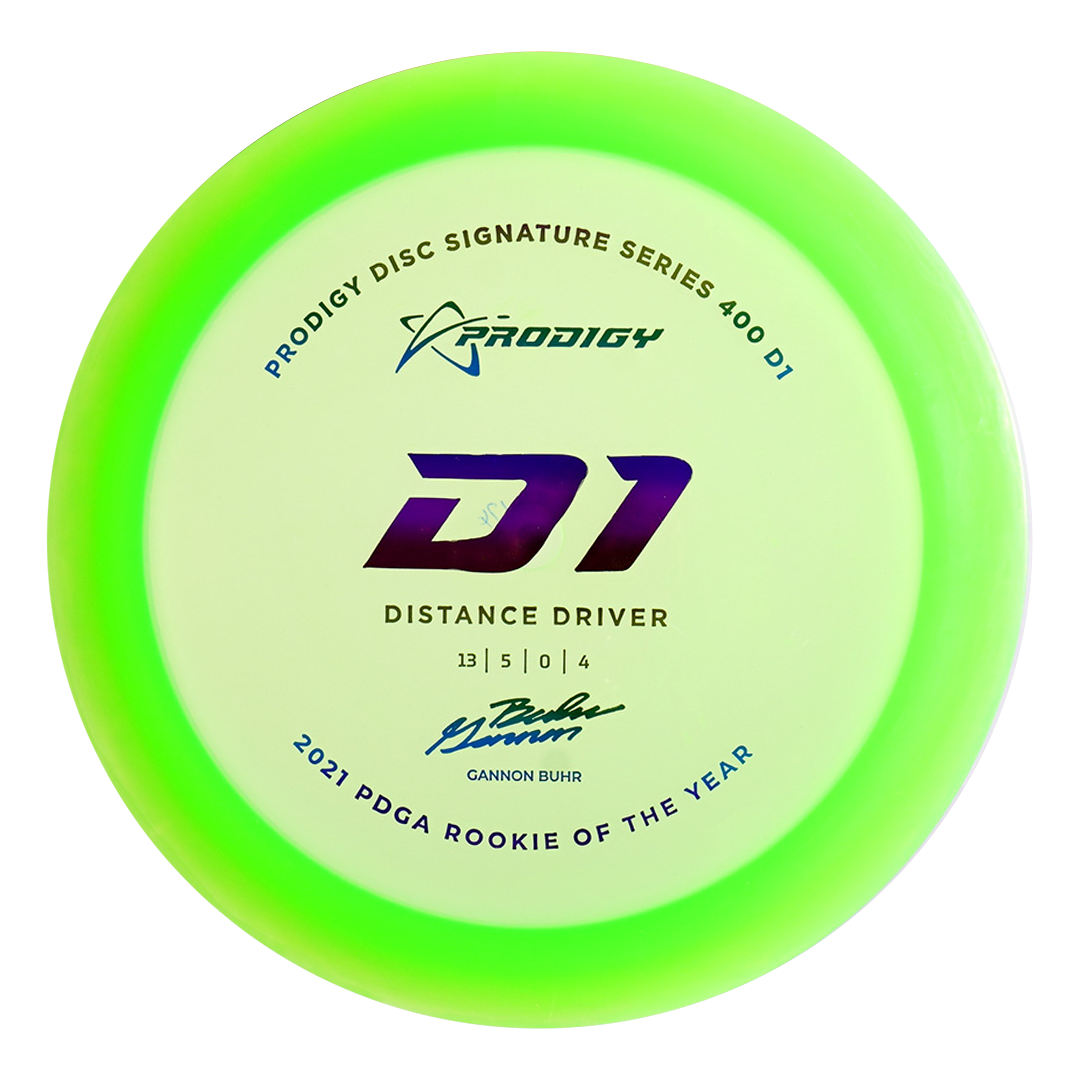 D1 400 Prodigy Distance Driver Gannon Buhr Signature Series