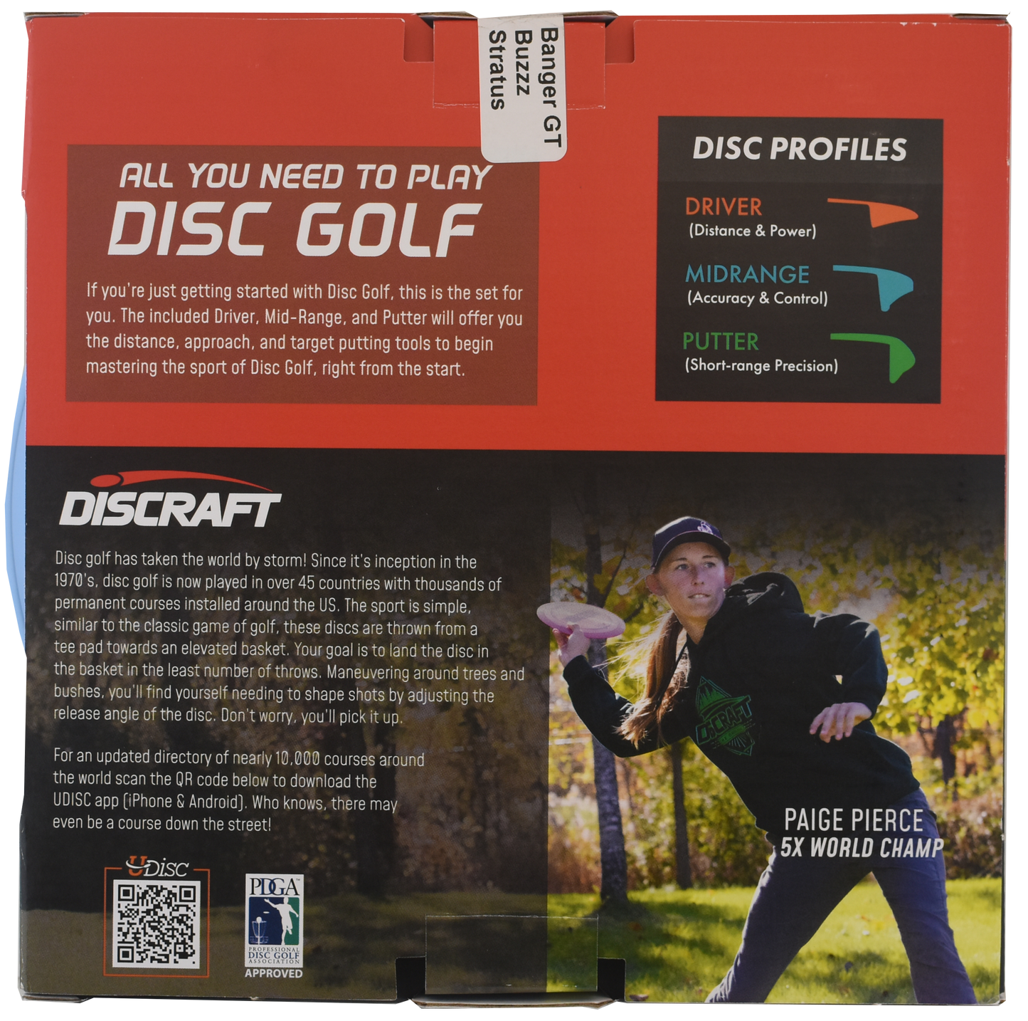 Discraft Beginner Disc Golf Set