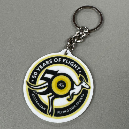 50 Years Of Flight Keychain