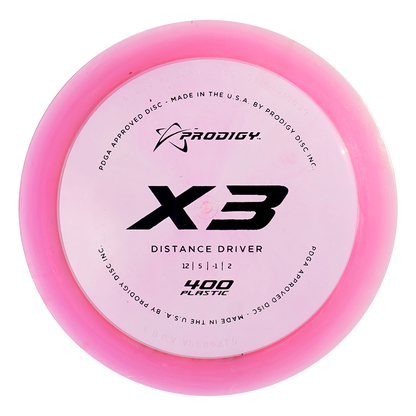 X3 400 Prodigy Distance Driver