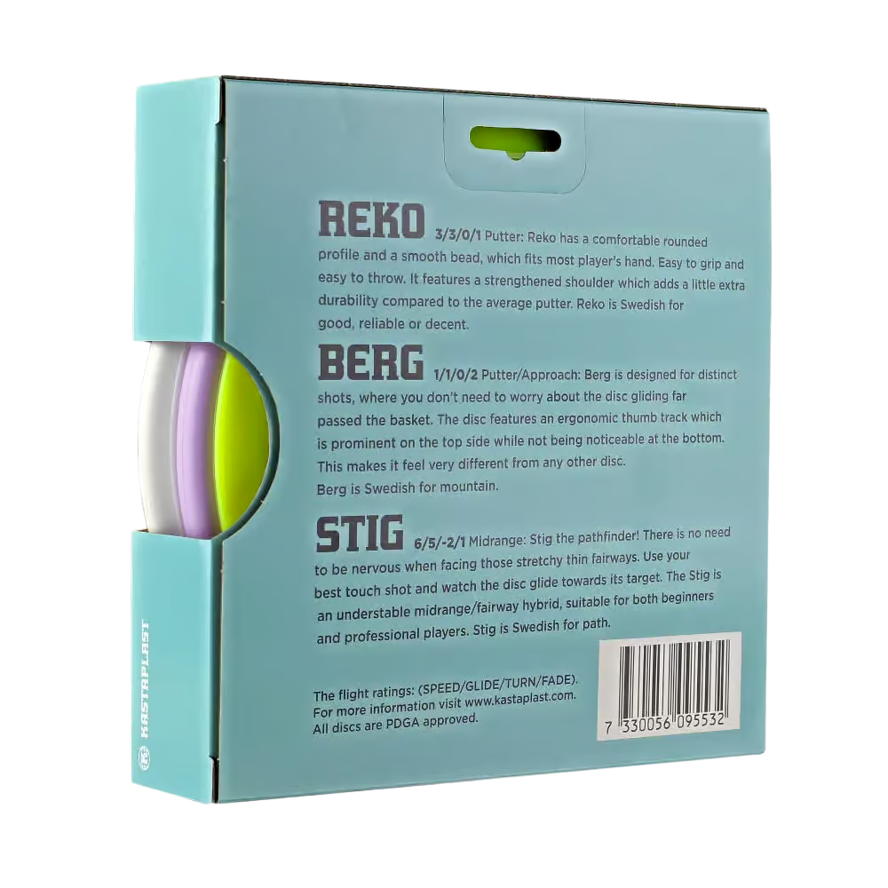 Kastaplast Kasta Set - 3-Disc Starter Set